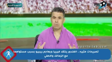 تصريحات مثيرة.. الغندور ينتقد فيريرا ويهاجم ريبيرو بسبب مستواهما مع الزمالك والأهلي